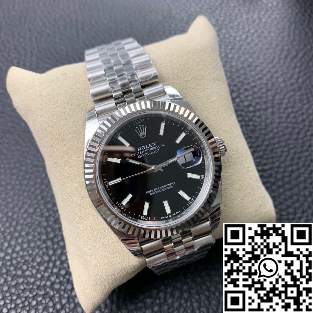 Rolex Datejust M126334-0018 EW Factory Black Dial | Dukereps